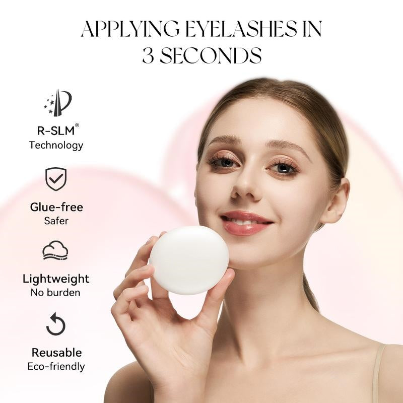 Soft Magnetic Eyelashes All-in-One Box, Reusable, Glue-Free, Waterproof, Lightweight, Natural Style Makeup Cosmetic-HHW