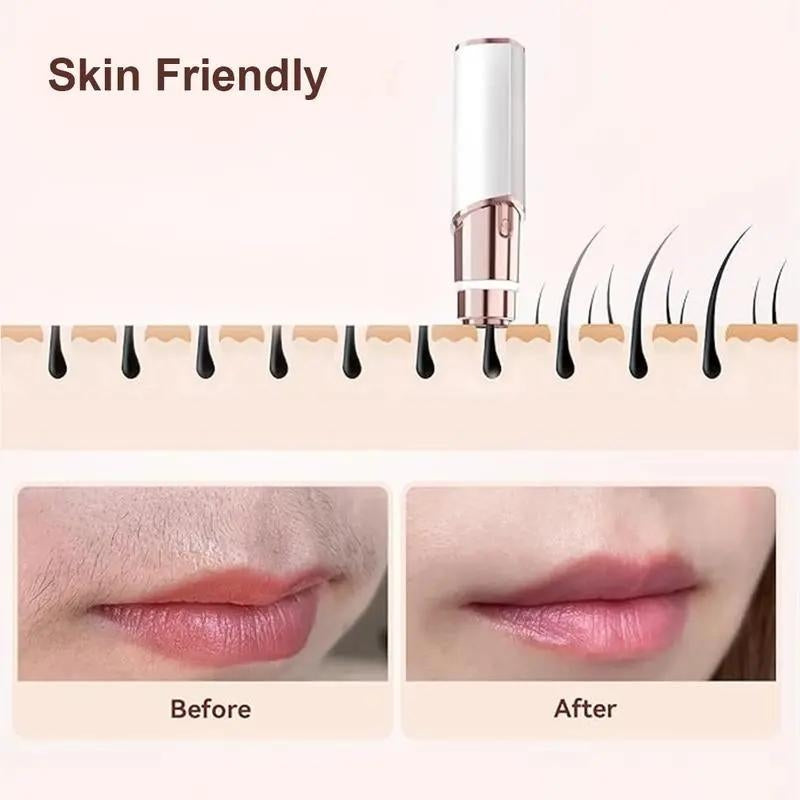 2 in 1 facial & eyebrow hair trimmer,Electric Eyebrow Trimmer, Lip Facial Body Hair Removal Tool, Facial Hair Care Tool, Electric Shaver Women, Eyebrow, Epilator Hair Remover#TikTokShopHolidayHaul
