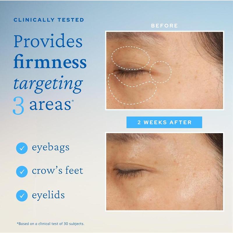 Aqua Bomb Eye Gel, Korean Skincare with Caffeine, Hyaluronic Acid & Niacinamide – Hydrating, Depuffing & Plumping Eye Cream with Cooling Ceramic Tip—LYH