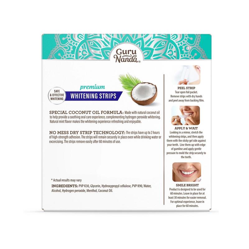 GuruNanda Whitening Strips (7-day treatment)