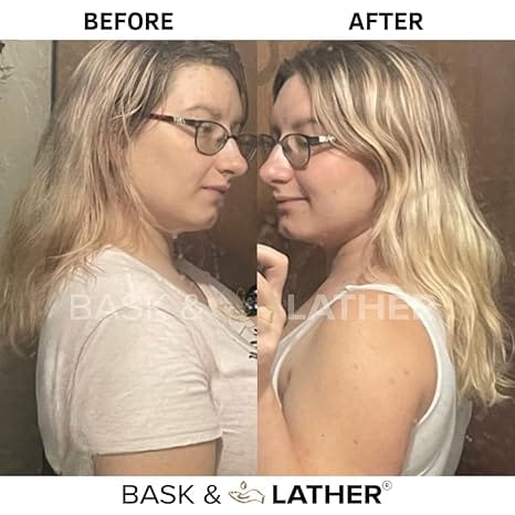 Bask & Lather Scalp Stimulator Hair Growth Oil, Cold Pressed Mint and Rosemary Blend with Grapeseed for Hair Growth, Organic Natural Leave in, All Hair Types, 2 Fl Oz—XDX