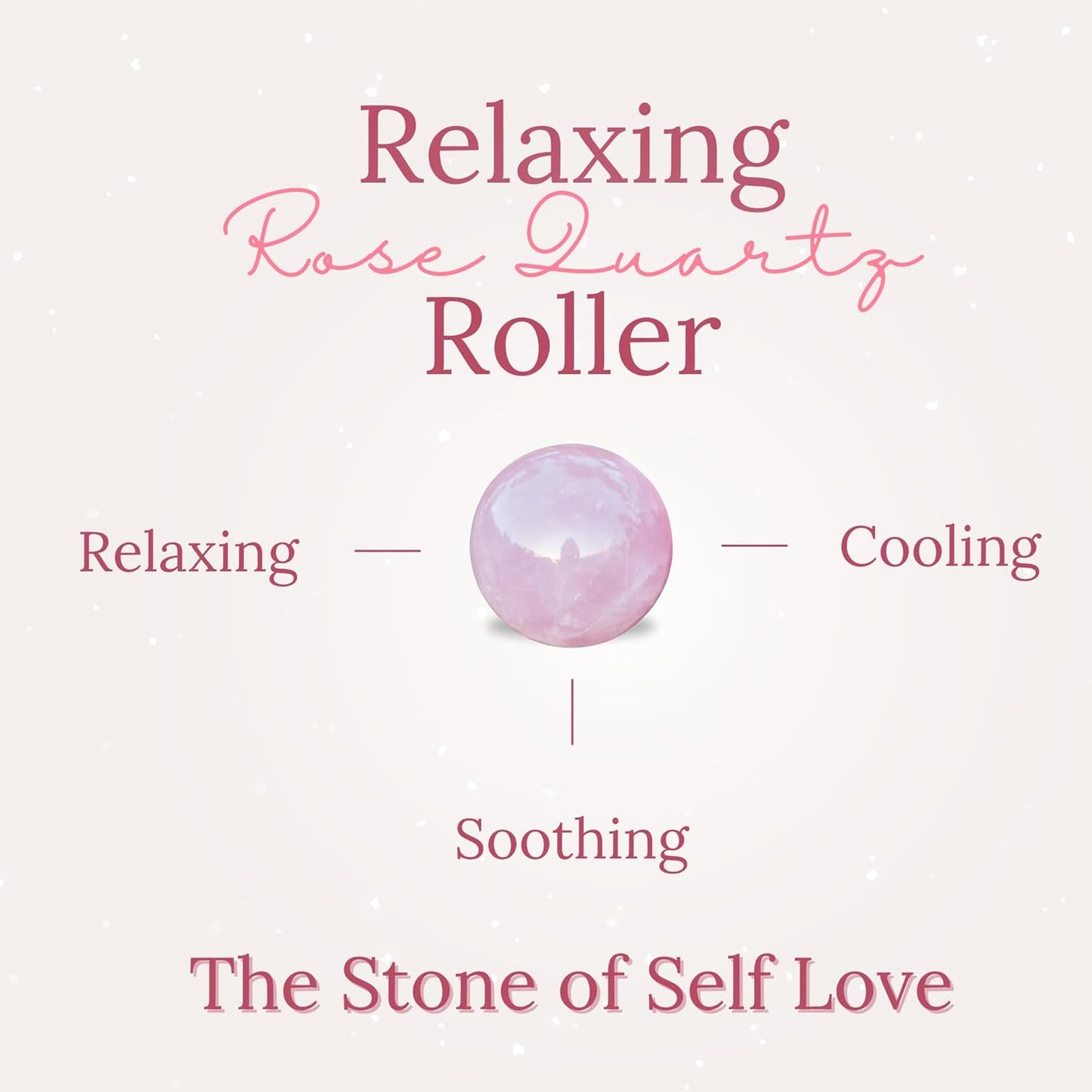 Organic Golden Castor Oil Roll-On with Rose Quartz 1.7oz
