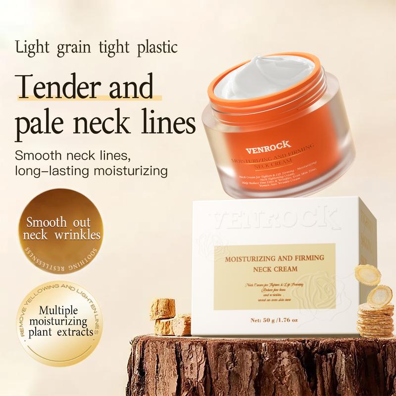 facial wrinkle cream, which firms the face and neck skin, is also a moisturizing cream and a unisex neck cream