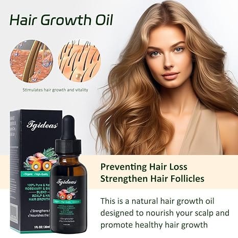 Rosemary Batana Oil - Organic Hair Growth -for Scalp & Hair Strengthening - All Hair Types Treatment Oil - Eyebrow & Eyelash Nourishing—HHW