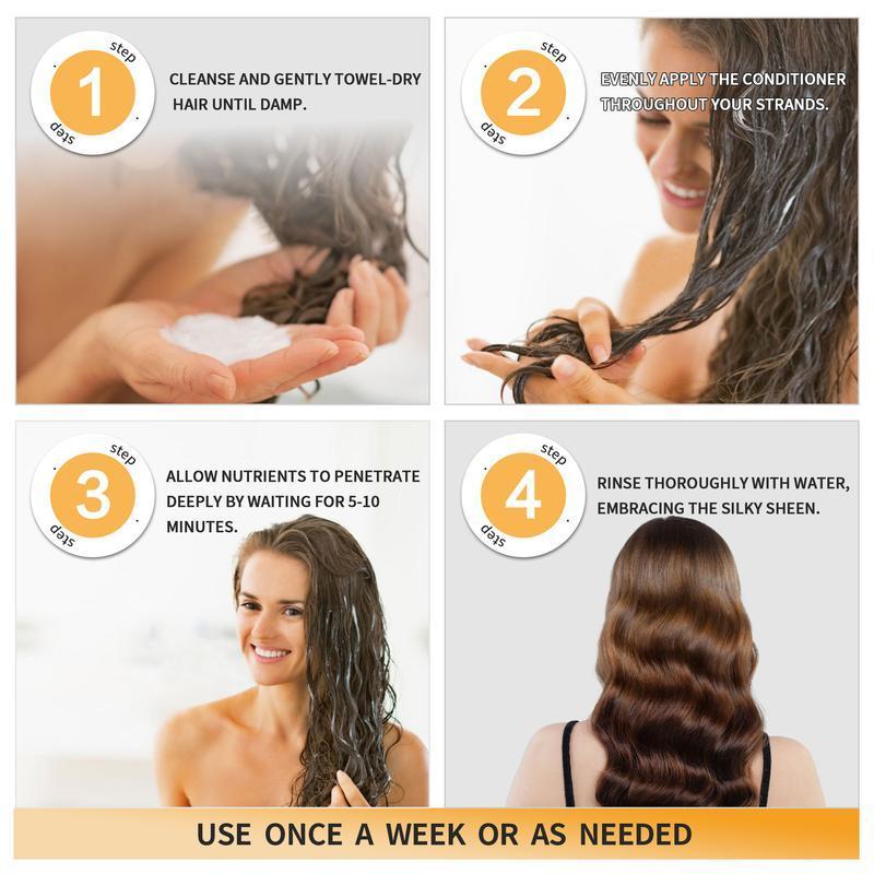 BANKIT Collagen Deep Repair Conditioner withMonaco Argan Oil for All Hair Types, 500 ml/16.9oz in Hair Care Repair Damaged Hair ArganAvocaco ceanse!