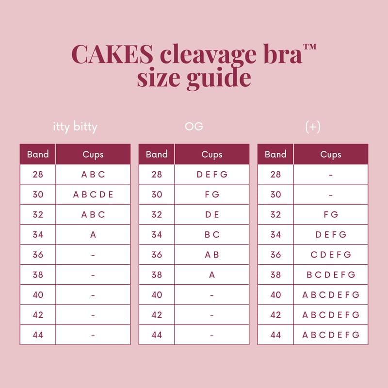 CAKES cleavage bra™-WWJ