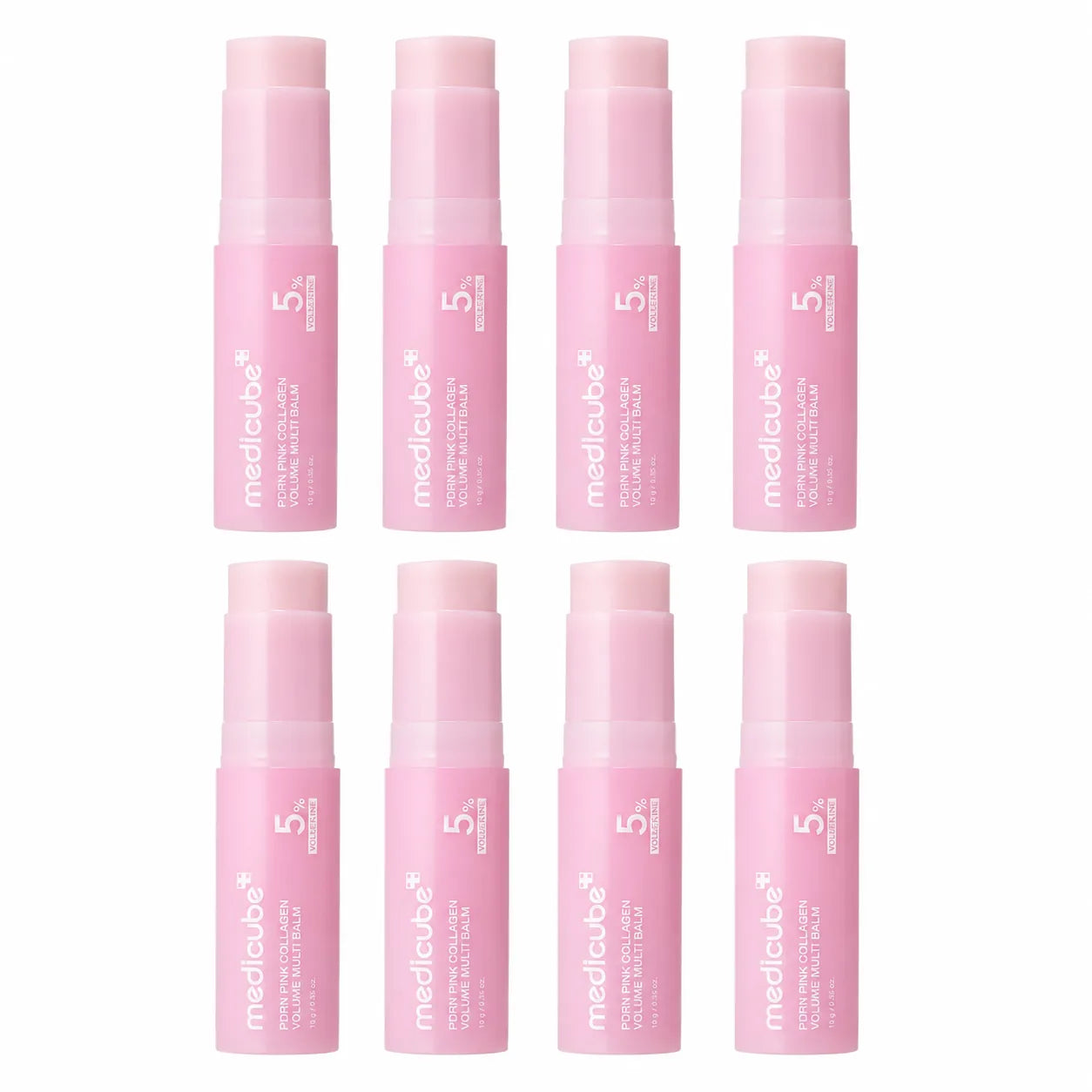PDRN Pink Collagen Multi Balm Stick for Under-Eyes, Lips & Fine Lines