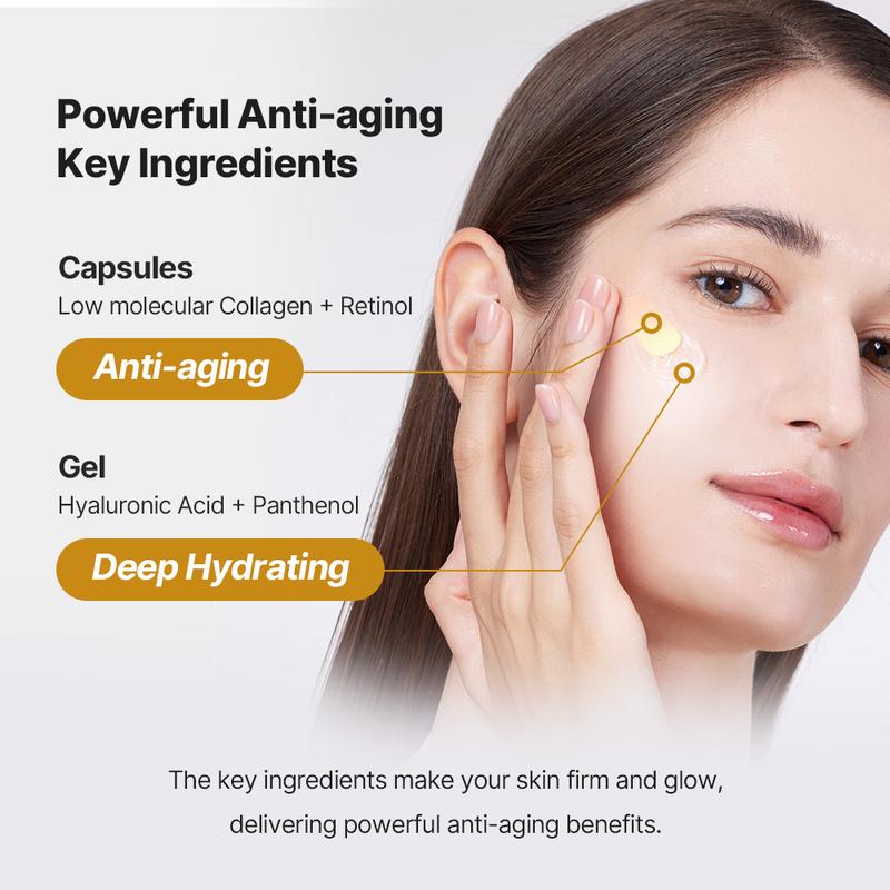 Glazed Skin Collagen Duo | Firming Cream + Volufiline Serum for Plump, Smooth & Glowing Skin | Iconic Korean Skincare
