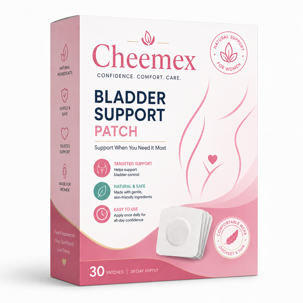 Cheemex Reduces Urgency & Bladder Leaks 3x Faster From the Very First Use!