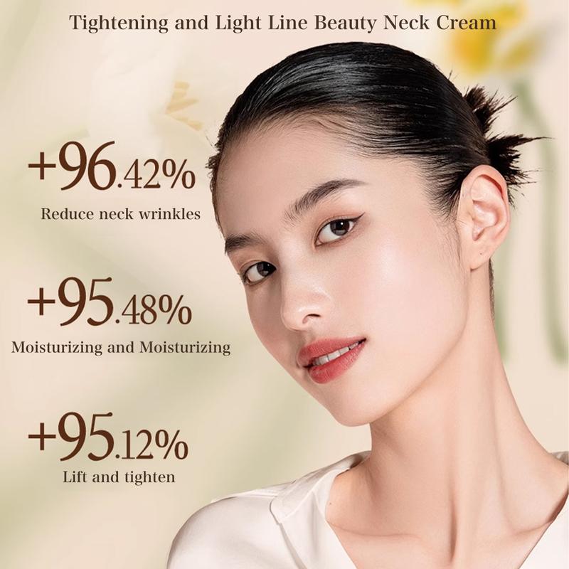 facial wrinkle cream, which firms the face and neck skin, is also a moisturizing cream and a unisex neck cream