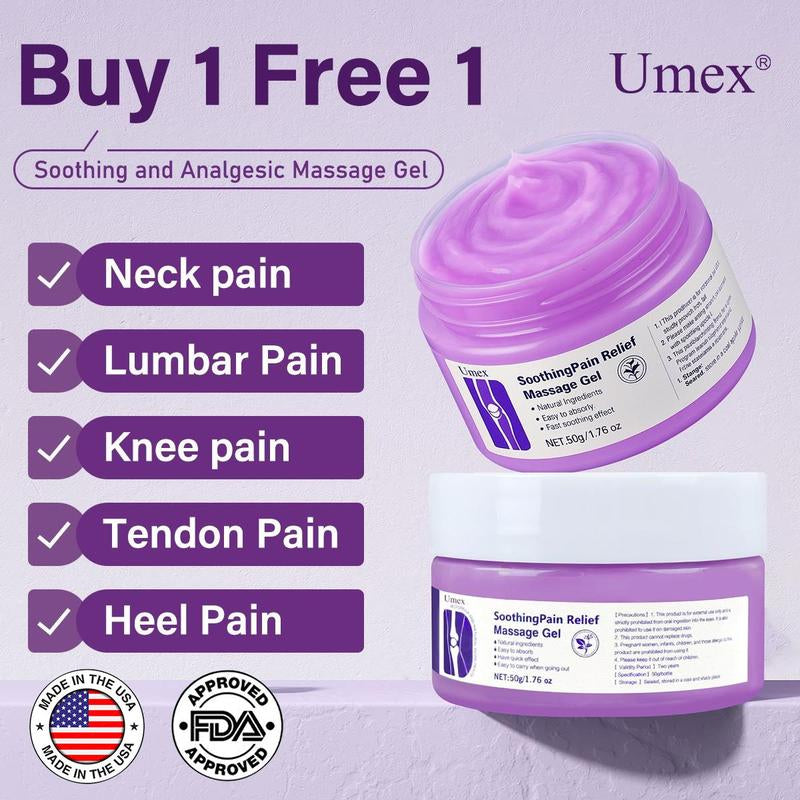 High-Performance Joint & Bone Gel | Supports Back, Neck, Feet, and Hands | Relieves Pain & Offers Moisturizing, Hydrating, and Restorative Care