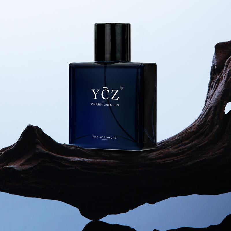 YCZ Perfumes Midnight Marine Eau De Parfum - Unisex 50ml Ocean Fresh Scent Premium Aromatic Woody Fragrance for Him & Her—LYH