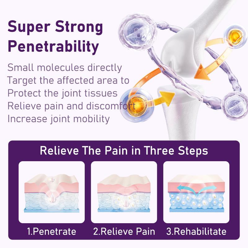 High-Performance Joint & Bone Gel | Supports Back, Neck, Feet, and Hands | Relieves Pain & Offers Moisturizing, Hydrating, and Restorative Care