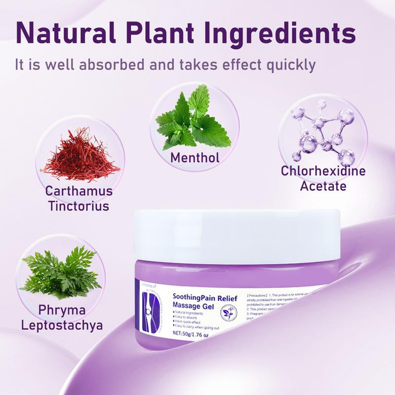 High-Performance Joint & Bone Gel | Supports Back, Neck, Feet, and Hands | Relieves Pain & Offers Moisturizing, Hydrating, and Restorative Care