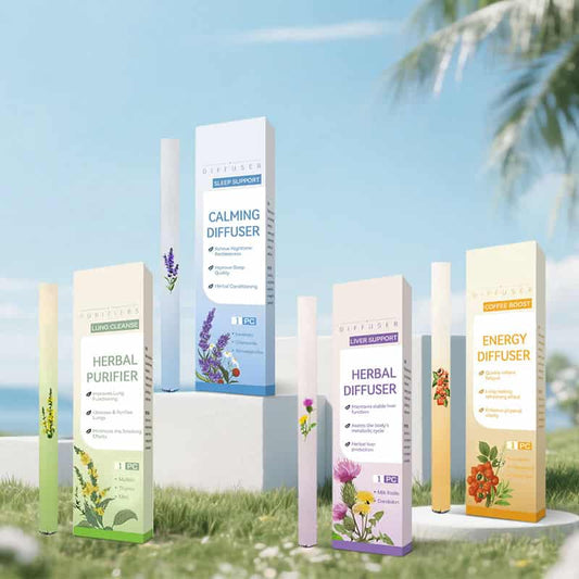 Mullein Relaxation Stick-Soothes Lungs, Detoxifies, Freshens Breath