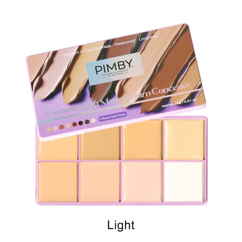 Evanesce Soft Matte Cream Concealer 8-Shade Fade Palette