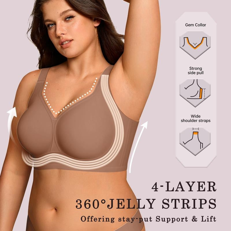 Full coverage wireless bra-xdx