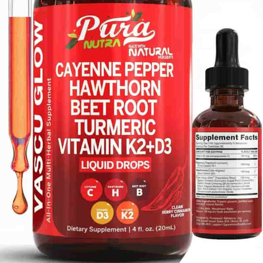 All-In-One Multi-Herbal Supplement (4 fl oz) – Boosts Bone Health, Blood Flow & Daily Energy