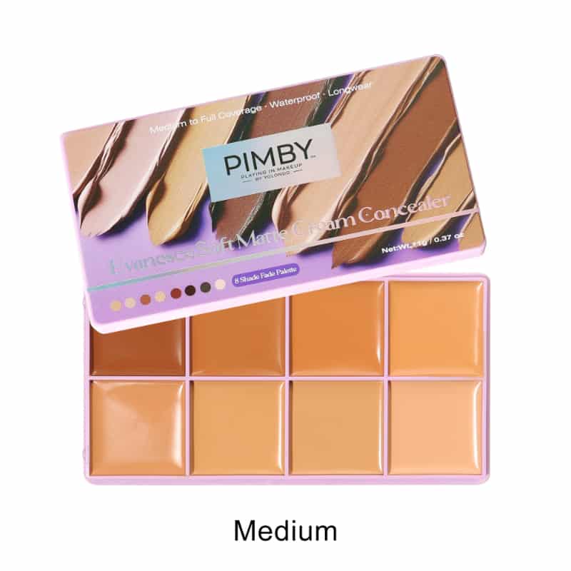Evanesce Soft Matte Cream Concealer 8-Shade Fade Palette