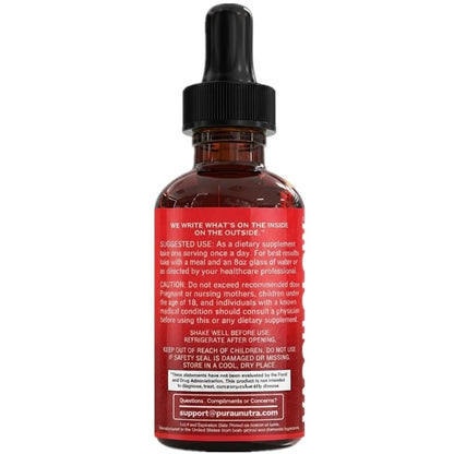 All-In-One Multi-Herbal Supplement (4 fl oz) – Boosts Bone Health, Blood Flow & Daily Energy