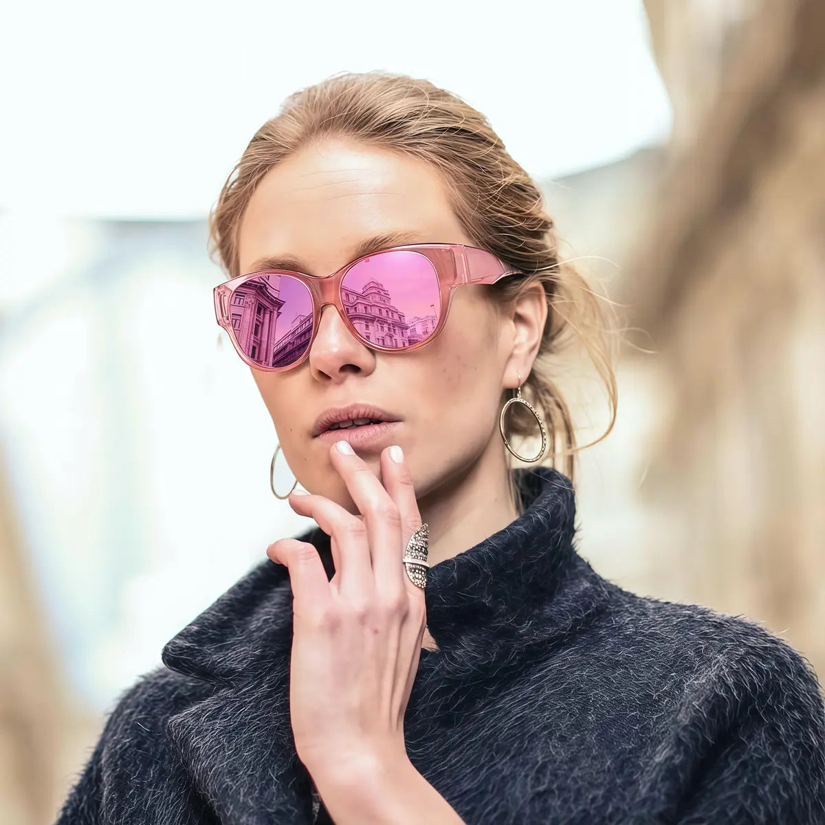 Fit-Over Polarized Sunglasses for Prescription Glasses
