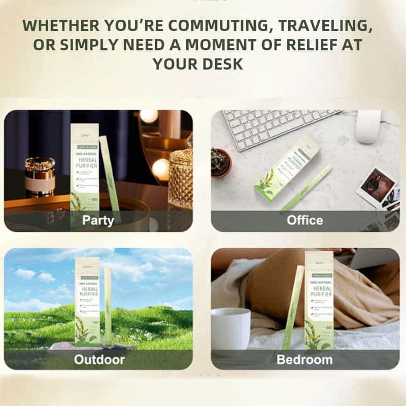 Mullein Relaxation Stick-Soothes Lungs, Detoxifies, Freshens Breath