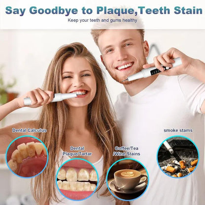 NBGRLVS Electric Scaler/Oral Plaque/Tartar Remover with Effective Remove Plaque Tartar and Stains Preventing Cavities Bad Breath and Gum Disease for At-Home Teeth Cleaning Cost-Effective Oral Care Solution - Cleansing