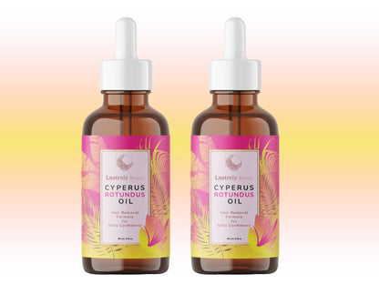 Last 3 hours 50% off ⏰Lustrely Beauty Cyperus Rotundus Oil for Natural Permanent HairReduction,Hair-Free, and Sensitive Skin Repair