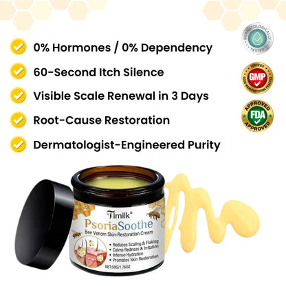 PsoriaSoothe Bee Venom Rescue Cream