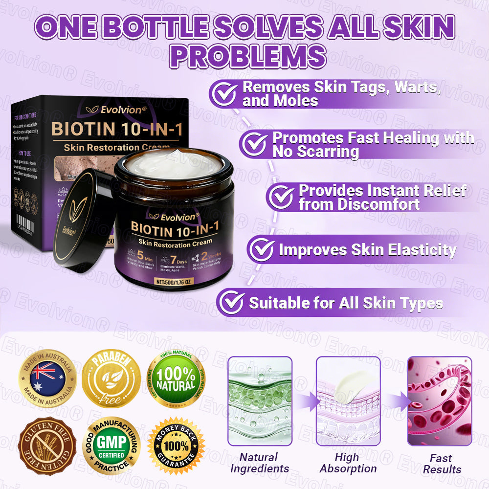 Biotin 10-in-1 Skin Restoration Cream