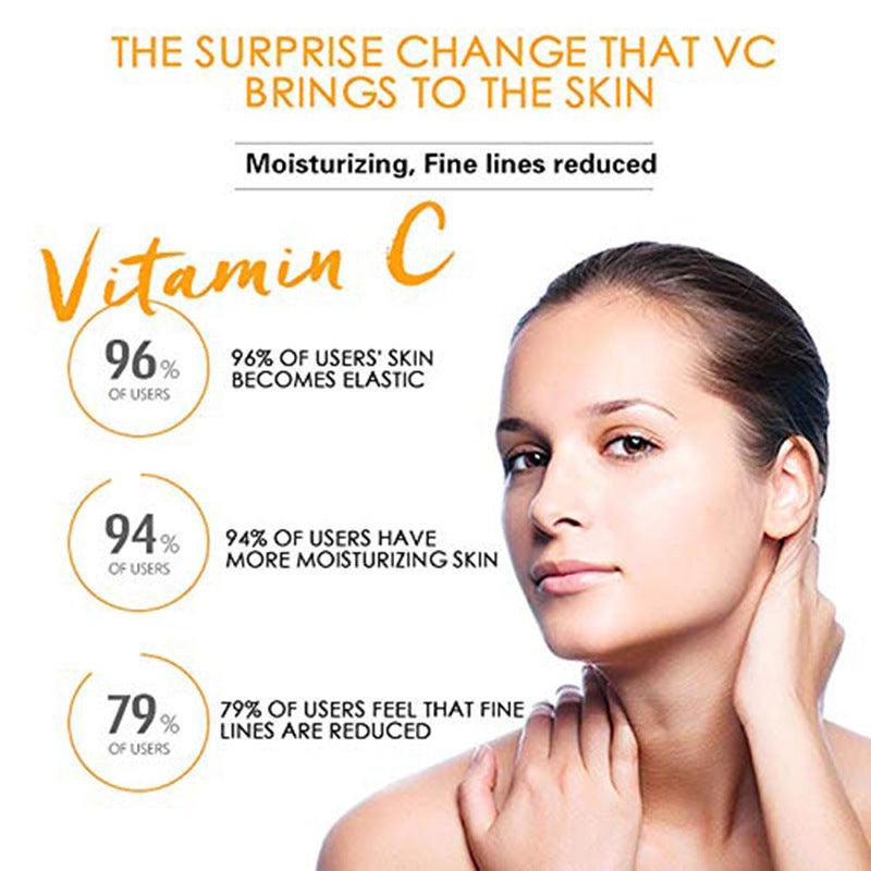 Vitamin C Serum For Face with Hyaluronic Acid,Boost Skin Collagen,Hydrate & Plump Skin, Anti Aging & Wrinkle Facial Serum