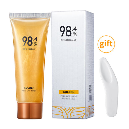 BUY 2 GET 2 FREE,🔥98.4% Gold Peel-0ffMask-3-in-1 Anti-Wrinkle, BlackheadRemoval & Hydrating, with RosaDamascena,Hamamelis Virginiana,&Tremella Fuciformis