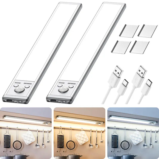 Under Cabinet Lights,Motion Sensor Night Light Indoor,Magnetic Installation Dimmable Lights for Kitchen,Wardrobe,Pantry,Closet,Bathroom,Stairs,SinkCabinet,Garage,Thanksgiving decor,Holiday Haul,Christmas gifts