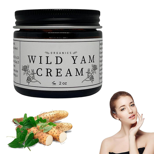 Wild Yam Cream,Skin Moisturizer,Yam Cream,Women's Wild Yam Root Cream for All Skin Types