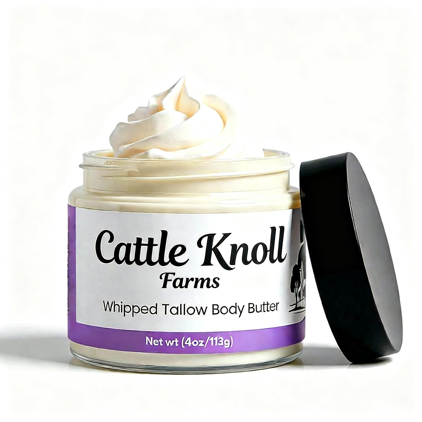 Whipped Tallow Body Butter by Cattle Creek - Deep Moisturizing, Skin Soothing & Repairing Cream Body Care Moisturizer