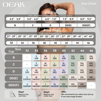 Women Wirefree Bras for Women Full Coverage No Underwire Everyday Bras Comfortable Wireless Padded Bras