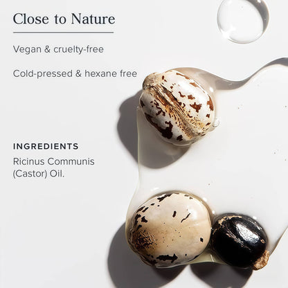 HERITAGE STORE Castor Oil Roll On Nourishing Treatment - Targeted Hydration for Skin Care, Hair Care, Quick and Easy Castor Oil Pack Wrap - Hexane Free, Vegan, Cruelty Free, 60-Day Guarantee, 3oz