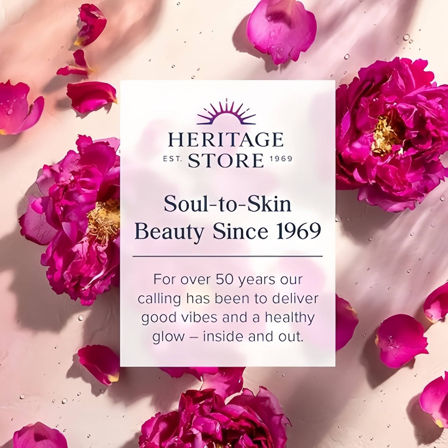 HERITAGE STORE Castor Oil Roll On Nourishing Treatment - Targeted Hydration for Skin Care, Hair Care, Quick and Easy Castor Oil Pack Wrap - Hexane Free, Vegan, Cruelty Free, 60-Day Guarantee, 3oz