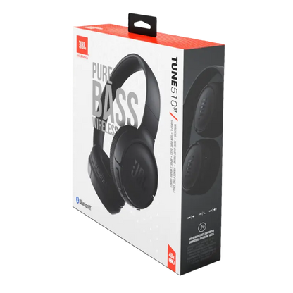 JBL Tune 510BT, Wireless on-ear headphones with Purebass Sound-HHW