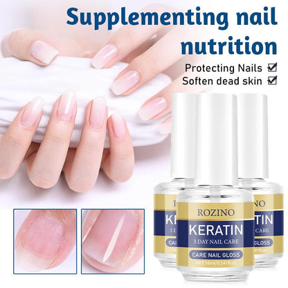 【Buy 1 Get 1 Free】3 Days Nail Care Keratin Amino Acid Formula for Superior Nail Nourishment Lightweight Moisture Boosting Daily Manicure 16ml