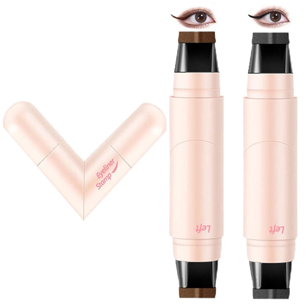 Rotating Eyeliner Stamp Pen for Easy Cat Eyes，zL