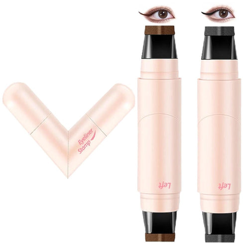 Rotating Eyeliner Stamp Pen for Easy Cat Eyes，zL