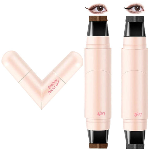 Rotating Eyeliner Stamp Pen for Easy Cat Eyes，zL