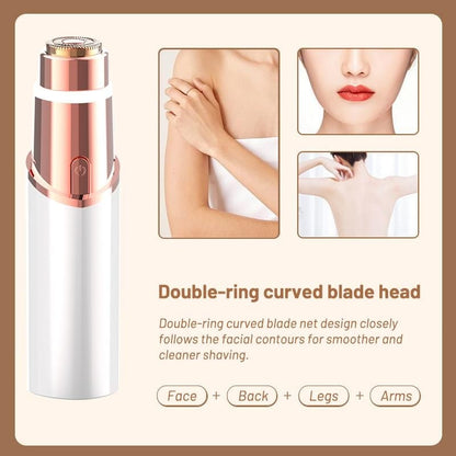 2 in 1 facial & eyebrow hair trimmer,Electric Eyebrow Trimmer, Lip Facial Body Hair Removal Tool, Facial Hair Care Tool, Electric Shaver Women, Eyebrow, Epilator Hair Remover#TikTokShopHolidayHaul