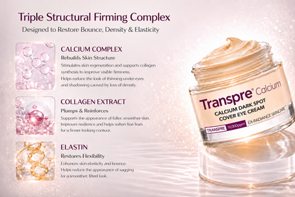 🔥LAST DAY 50% OFF!!Transpre™ Korean Calcium Dark Spot Eye Cream