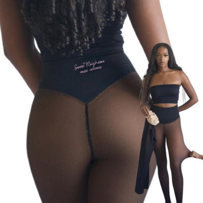 NEW COMPRESSION BAND & ONE SEAM OPTION! THE ORIGINAL MAGIC FLEECE LINED LEGGINGS - XXS TO 3XL - 4 SHADES - CLOSED FOOT - Fleece Tights Available in Plus Size and Light to Brown Fur