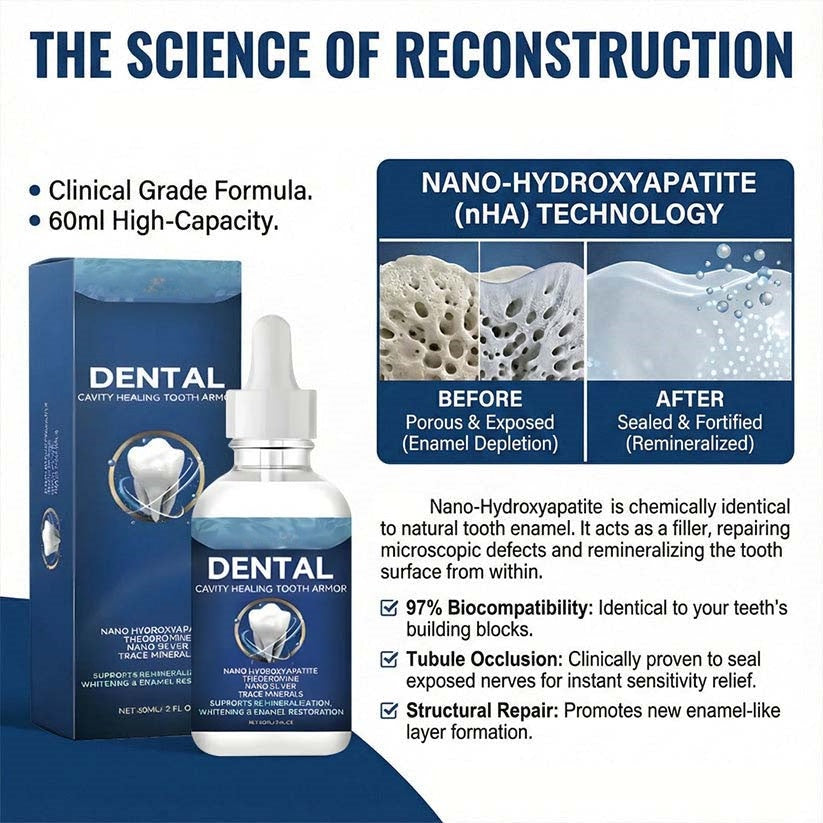 Heroiy™ Advanced Enamel Repair & Whitening Kit (Includes Free LED Mirror)