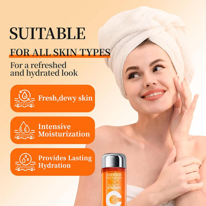 SADOER 5x Vitamin Face Toner/Glass skin/Collagen+HyaluronicAcid+Niacinamide