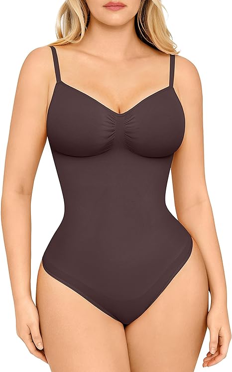 Shapewear Bodysuit Tummy Control Faja for Women Seamless Sculpting Butt Lifter Body Shaper