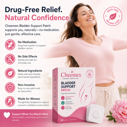 Cheemex Reduces Urgency & Bladder Leaks 3x Faster From the Very First Use!